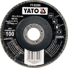 Griešanas disks Yato P40, YT-83292, 125 mm cena un informācija | Rokas instrumenti | 220.lv