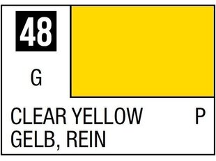 Mr.Hobby - Mr.Color C-048 Clear Yellow, 10m cena un informācija | Modelēšanas un zīmēšanas piederumi | 220.lv