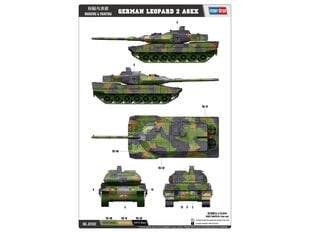 Сборная пластиковая модель Hobbyboss - German Leopard 2A6EX, 1/35, 82403 цена и информация | Конструкторы и кубики | 220.lv