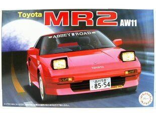 Сборная пластиковая модель Fujimi - Toyota MR2 AW11, 1/24, 04628 цена и информация | Kонструкторы | 220.lv