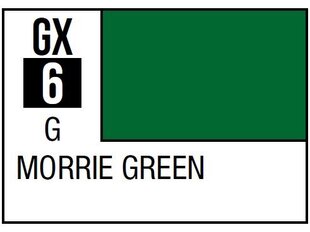 Mr.Hobby - Mr.Color GX Morrie Green, 18 ml, GX-6 cena un informācija | Modelēšanas un zīmēšanas piederumi | 220.lv