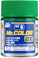 Краска Mr.Hobby - Mr.Color GX Morrie Green GX-6, 18 мл цена и информация | Принадлежности для рисования, лепки | 220.lv