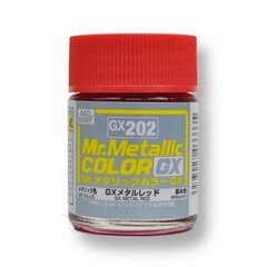 Mr.Hobby - Mr.Color GX Metal Red, 18 ml, GX-202 cena un informācija | Modelēšanas un zīmēšanas piederumi | 220.lv
