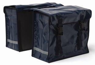 Ceļojumu somas New Looxs Bisonyl Double Large 66L (2gab.), melnas cena un informācija | Velo somas, telefona turētāji | 220.lv