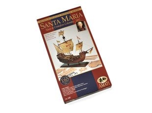 Amati - Santa Maria Caravel, 1/65, B1409 cena un informācija | Līmējamie modeļi | 220.lv