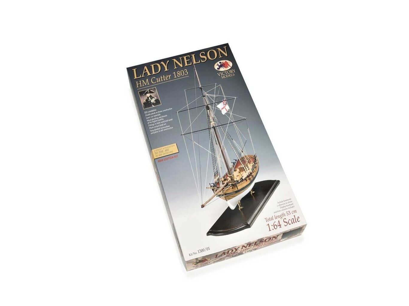 Amati - HM Cutter 1803 Lady Nelson, 1/64, B1300,01 cena un informācija | Līmējamie modeļi | 220.lv