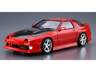 Сборная пластиковая модель Aoshima - Mazda BN Sports FC3S RX-7 '89, 1/24, 06150 цена и информация | Конструкторы и кубики | 220.lv