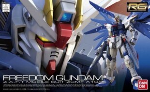 Bandai - RG ZGMF-X10A Freedom Gundam, 1/144, 61614 cena un informācija | Attīstošās rotaļlietas | 220.lv