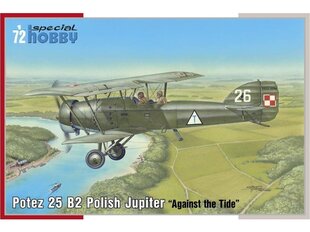Special Hobby - Potez 25 B2 Polish Jupiter Against the Tide, 1/72, 72416 cena un informācija | Konstruktori | 220.lv