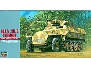 Hasegawa - Sd.Kfz. 251/9 Stummel, 1/72, 31146 cena un informācija | Konstruktori | 220.lv