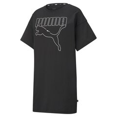 Brīvā laika kleita sievietēm Puma Rebel Tee Dress Puma Black - 58583751, melnas krāsas cena un informācija | Kleitas | 220.lv