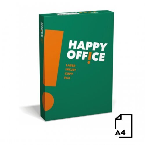 Biroja papīrs Happy office A4, 80g, 500 lapas cena un informācija | Burtnīcas un papīra preces | 220.lv