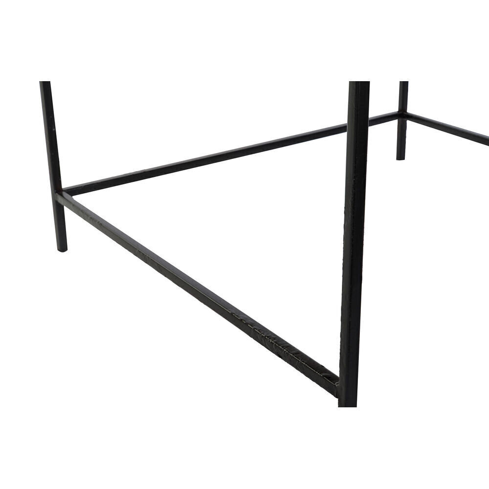 Mazs galdiņš DKD Home Decor Melns Bronza Tērauds Alumīnijs (63 x 62 x 44 cm) cena un informācija | Žurnālgaldiņi | 220.lv