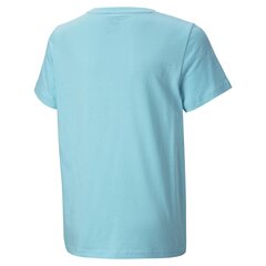 Brīvā laika T-krekls zēniem Puma Alpha Graphic Tee B Angel Blue - 58588749, zilas krāsas cena un informācija | Zēnu krekli | 220.lv