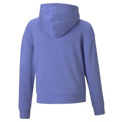 Brīvā laika džemperis meitenēm Puma Rebel Hoodie TR G Hazy Blue - 58615714, violetas krāsas цена и информация | Свитеры, жилетки, пиджаки для девочек | 220.lv