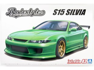 Сборнaя модель для склеивания Aoshima - Nissan Rodextyle S15 Silvia '99, 1/24, 06148 цена и информация | Конструкторы и кубики | 220.lv