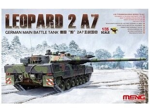 Сборнaя модель для склеивания Meng Model - Leopard 2 A7, 1/35, TS-027 цена и информация | Kонструкторы | 220.lv