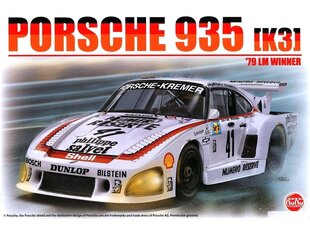 Сборная пластиковая модель NuNu - Porsche 935 K3 1979 LM Winner, 1/24. 24006 цена и информация | Конструкторы и кубики | 220.lv