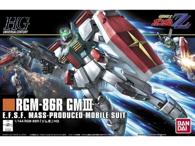 Bandai - HGUC Gundam RGM-86R GM III, 1/144, 55882 cena un informācija | Konstruktori | 220.lv