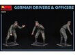 Miniart - German Drivers & Officers, 1/35, 35345 cena un informācija | Konstruktori | 220.lv