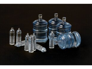 Сборная пластиковая модель Meng Model - Water Bottles for Vehicle/Diorama, 1/35, SPS-010 цена и информация | Конструкторы и кубики | 220.lv