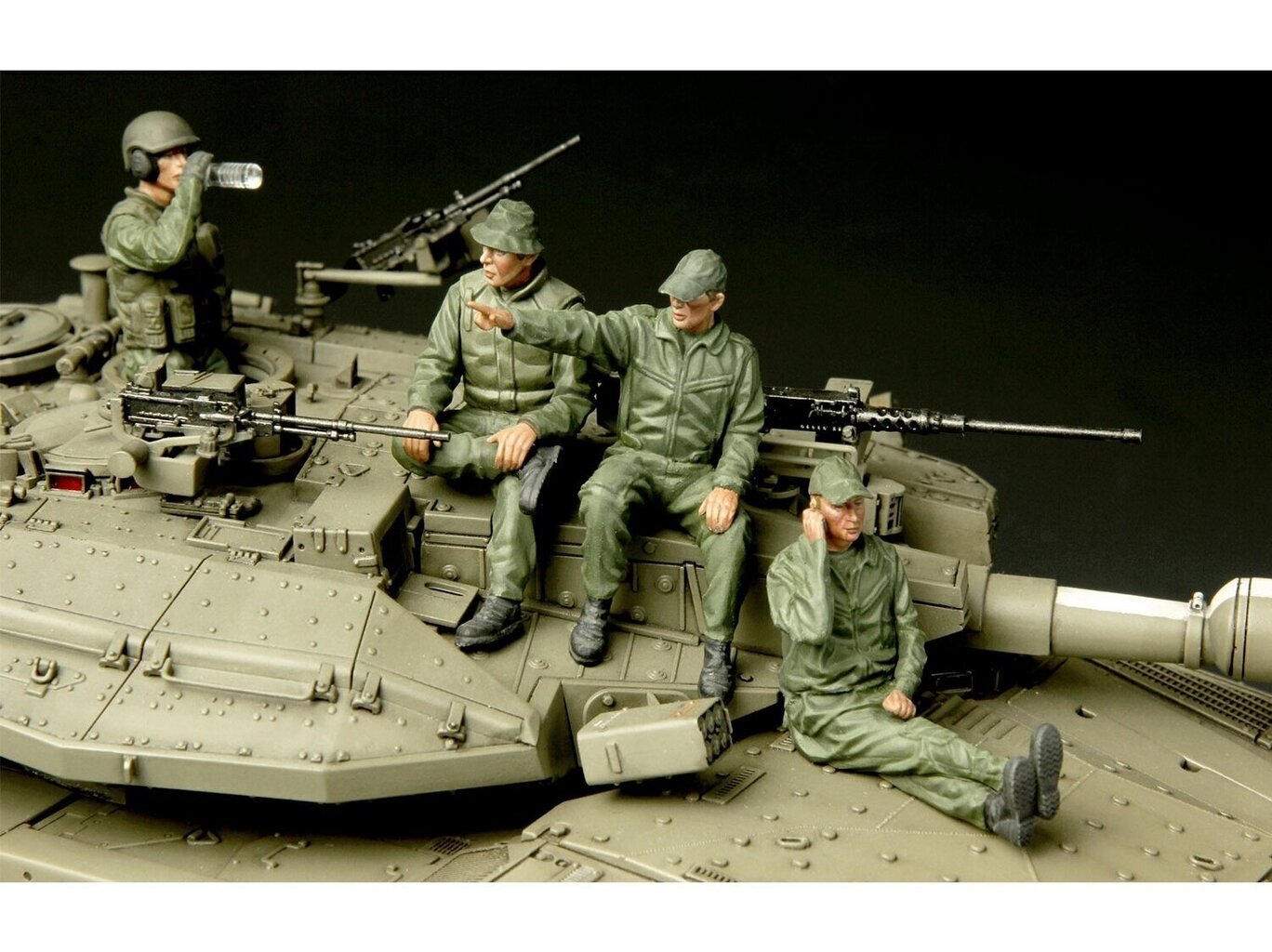Meng Model - IDF Tank Crew (4 figures), 1/35, HS-002 cena un informācija | Konstruktori | 220.lv