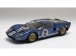 Fujimi - Ford GT40 Mk-II `66 LeMans Winner, 1/24, 12603 cena un informācija | Konstruktori | 220.lv