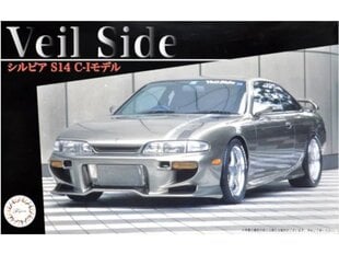 Сборная пластиковая модель Fujimi - Nissan VeilSide Silvia S14 C-I Model, 1/24, 03988 цена и информация | Конструкторы и кубики | 220.lv