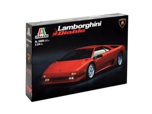 Сборная модель Italeri - Lamborghini Diablo, 1/24, 3685 цена и информация | Конструкторы и кубики | 220.lv