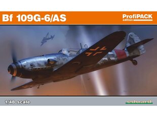 Сборная пластиковая модель Eduard - Bf 109G-6/AS, Profipack, 1/48, 82163 цена и информация | Kонструкторы | 220.lv