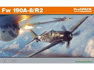 Сборная пластиковая модель Eduard - Fw 190A-8/R2, Profipack, 1/48, 82145 цена и информация | Kонструкторы | 220.lv