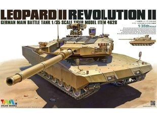 Сборная пластиковая модель Tiger Model - German Leopard II Revolution, 1/35, 4628 цена и информация | Конструкторы и кубики | 220.lv