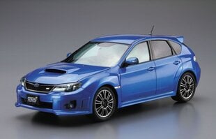 Сборная пластиковая модель Aoshima - Subaru GRB Impreza WRX STI, 1/24, 05834 цена и информация | Kонструкторы | 220.lv