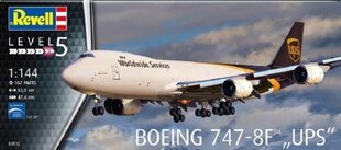 Revell - Boeing 747-8F UPS, 1/144, 03912 cena un informācija | Konstruktori | 220.lv