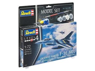 Revell - F-16 Mlu"100th Anniversary" Model Set, 1/72, 63905 cena un informācija | Konstruktori | 220.lv