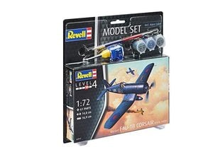 Revell - F4U-1B Corsair Royal Navy Model Set, 1/72, 63917 cena un informācija | Konstruktori | 220.lv