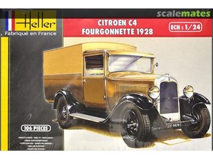 Heller - Citroen C4 Fourgonnette 1928, 1/24, 80703 cena un informācija | Konstruktori | 220.lv