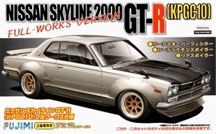 Fujimi - Nissan Skyline 2000 GT-R KPGC10 Full-Works Version, Scale:1/24, 03809 cena un informācija | Konstruktori | 220.lv