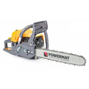 Бензопила 4,5кВт/6л.с. PowerMat PSP-6HP цена и информация | Цепные пилы | 220.lv