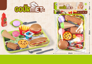Набор Gourmet, Детская Игра В Фаст-Фуд цена и информация | Игрушки для девочек | 220.lv