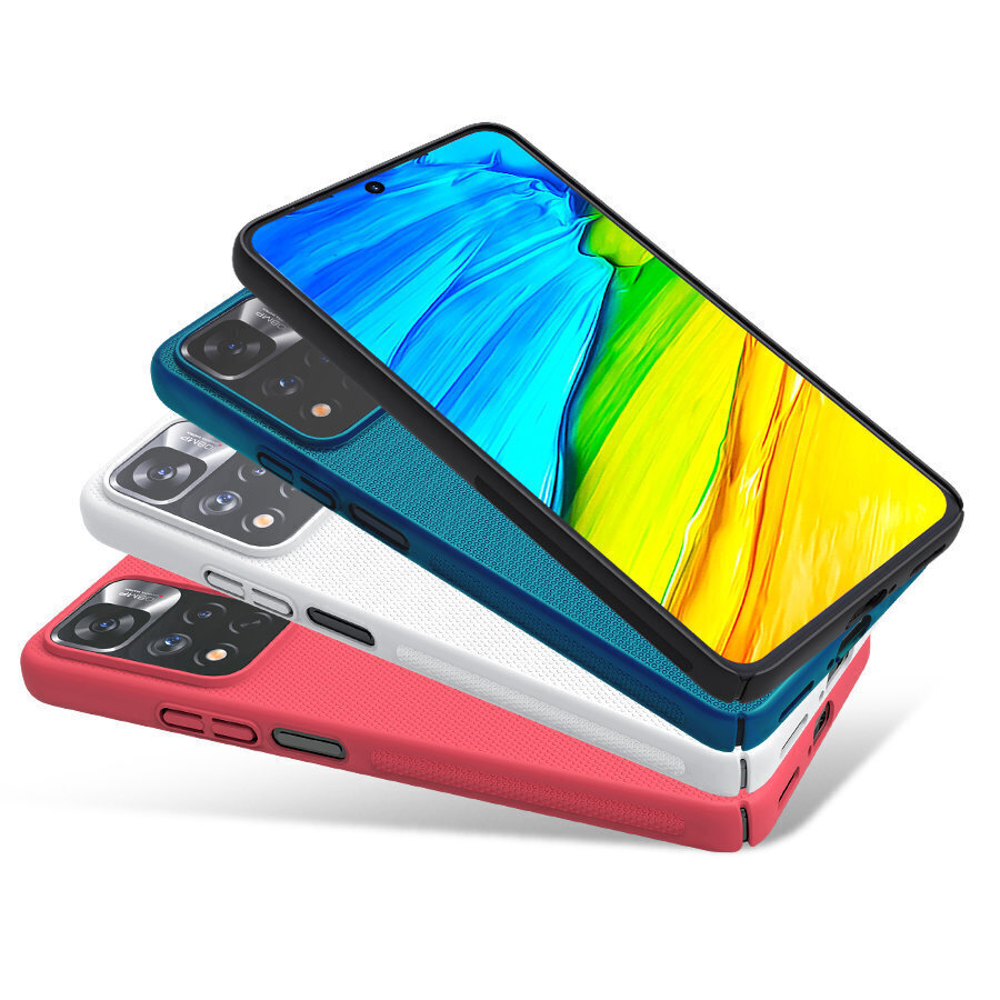 Telefona vāciņš Nillkin, Xiaomi Redmi Note 11 Pro + / 11 Pro, Melns cena un informācija | Telefonu vāciņi, maciņi | 220.lv