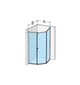 Dušas kabīne IDO Showerama 8-3 90x70, caurspīdīgs stikls cena un informācija | Dušas kabīnes | 220.lv