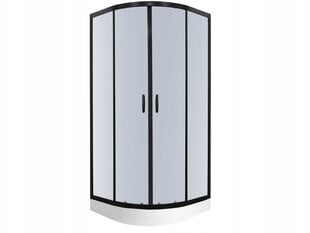 Dušas kabīne Kerra Tiara 90, ar paliktni kreisās durvis cena un informācija | Dušas kabīnes | 220.lv