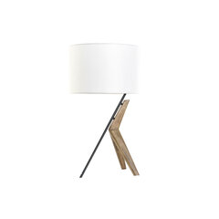 Настольная лампа DKD Home Decor, белая, коричневая, черная, 220 В, 50 Вт цена и информация | Настольные лампы | 220.lv