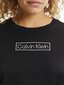 Sieviešu t-krekls Calvin Klein T-SHIRT S/S CREW NECK, melns 000QS6798E UB1 45114 cena un informācija | T-krekli sievietēm | 220.lv