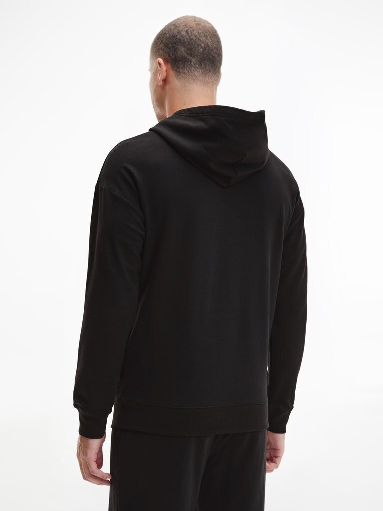 Vīriešu džemperis Calvin Klein L / S HOODIE, melns 000NM2270E UB1 45252 цена и информация | Vīriešu T-krekli | 220.lv