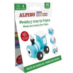 Моделин Alpino Magic Dough Transporte цена и информация | Развивающие игрушки | 220.lv