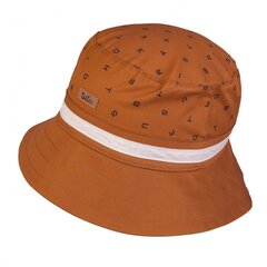 TuTu cepure panama vasarai, brūna cena un informācija | Cepures, cimdi, šalles zēniem | 220.lv