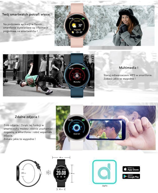 Rubicon RNCE40 Pink цена и информация | Viedpulksteņi (smartwatch) | 220.lv