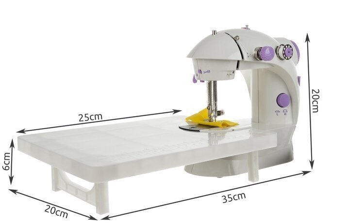 Pārnēsājama šujmašīna, 6W + galds цена и информация | Šujmašīnas | 220.lv